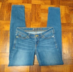 Levi's Demi Curve Low Rise Skinny Blue Jeans Women's Size 3/26